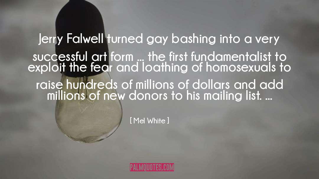 Fundamentalist quotes by Mel White