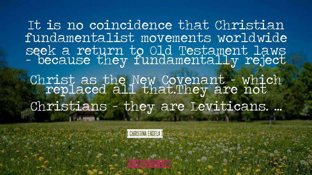 Fundamentalist quotes by Christina Engela