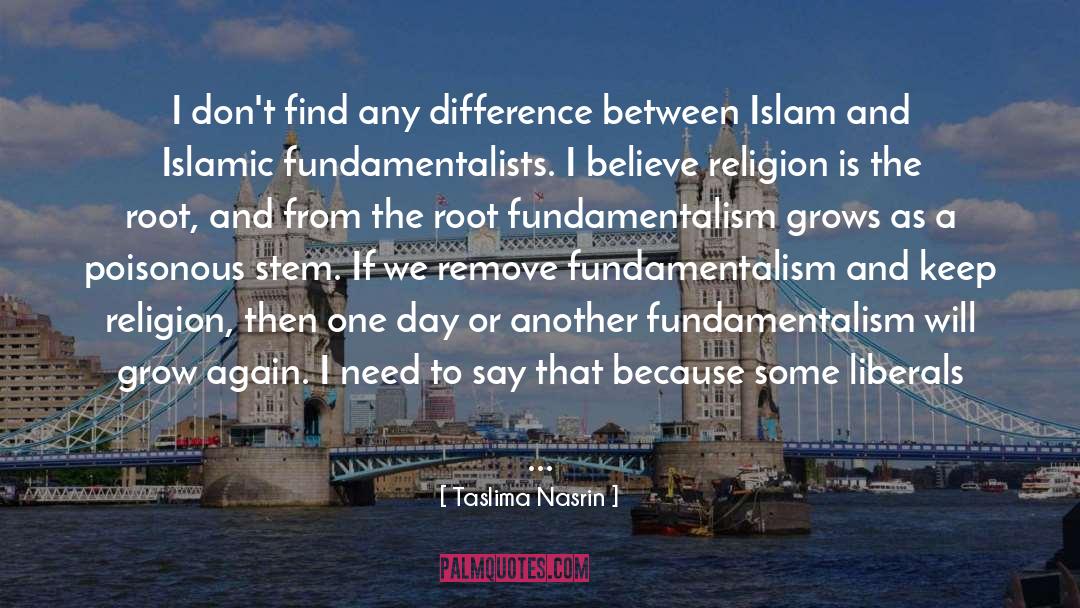 Fundamentalists quotes by Taslima Nasrin