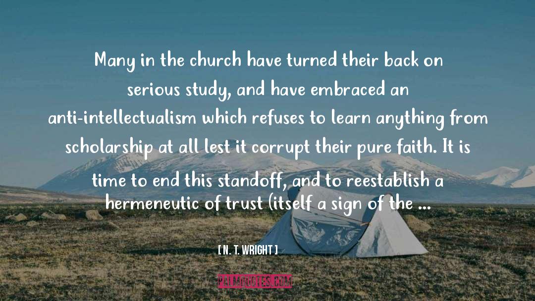 Fundamentalists quotes by N. T. Wright