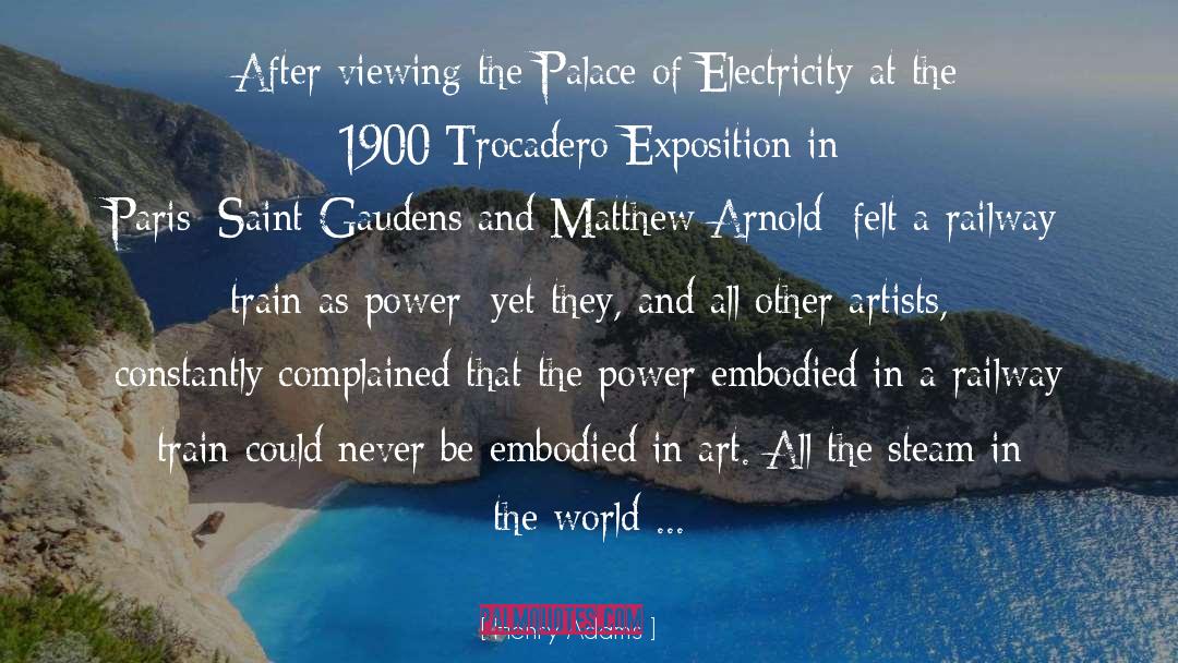 Fundao Palace quotes by Henry Adams