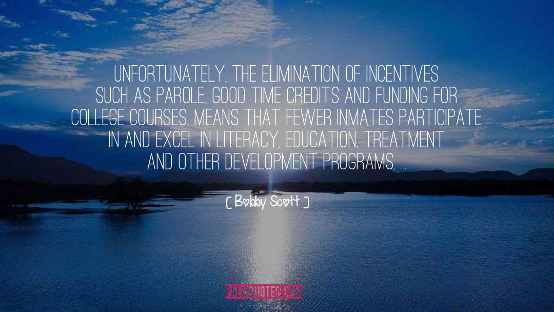 Funding quotes by Bobby Scott