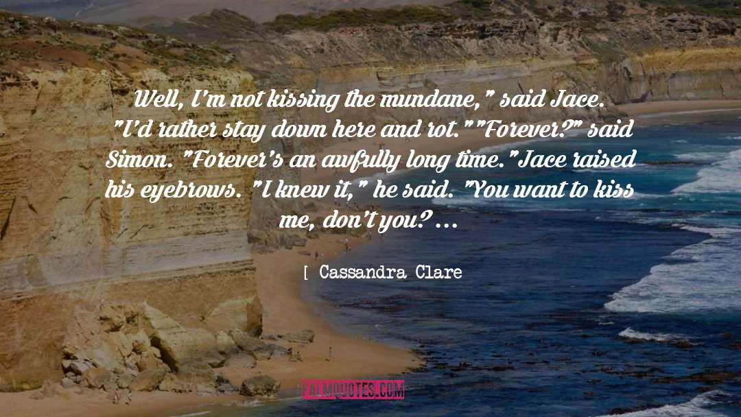 Fundora Vs Lewis quotes by Cassandra Clare