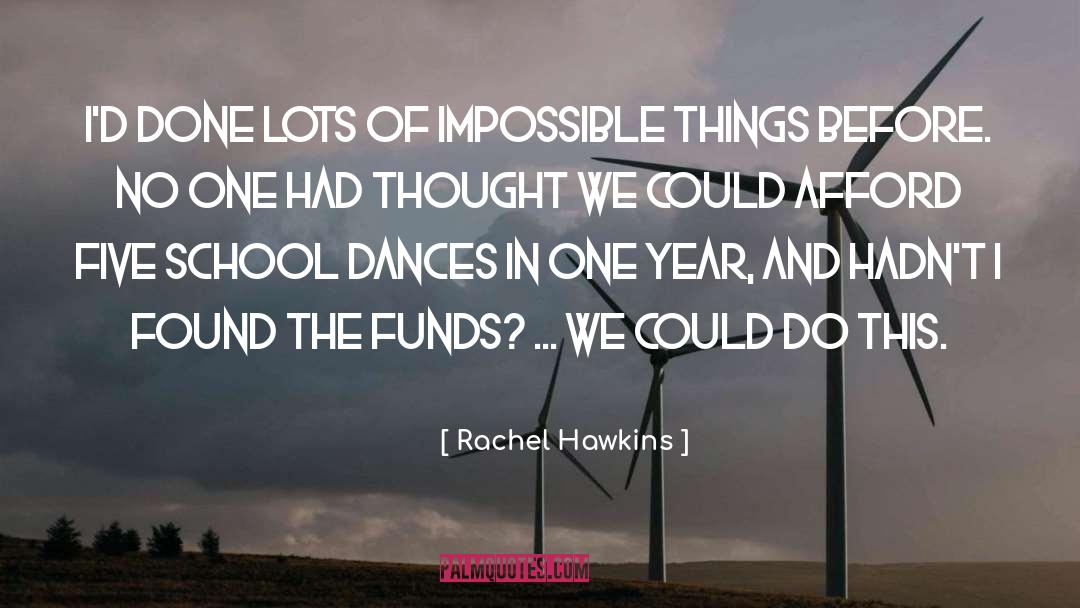Funds quotes by Rachel Hawkins