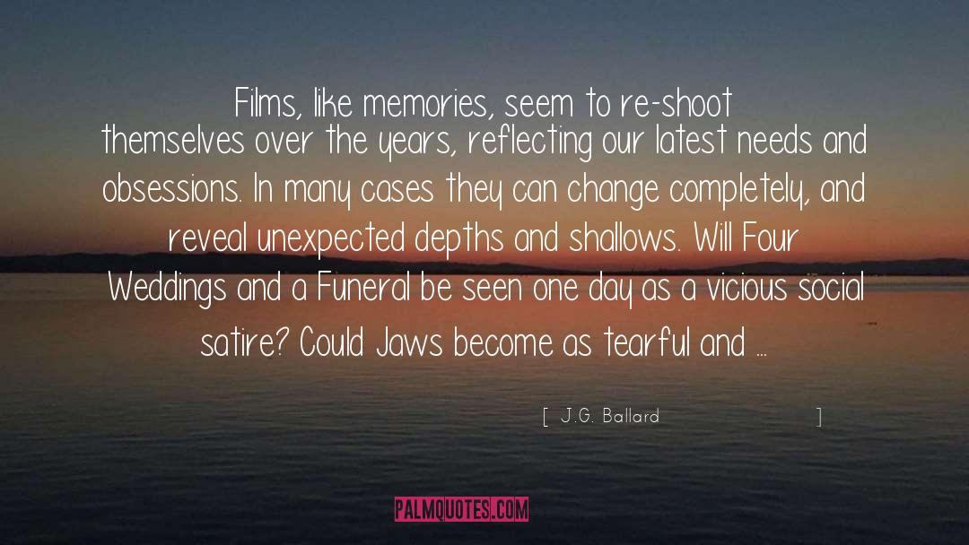 Funeral quotes by J.G. Ballard