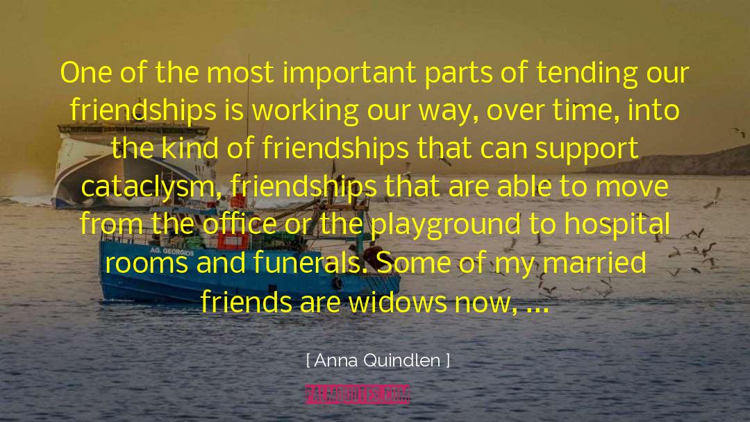 Funerals quotes by Anna Quindlen