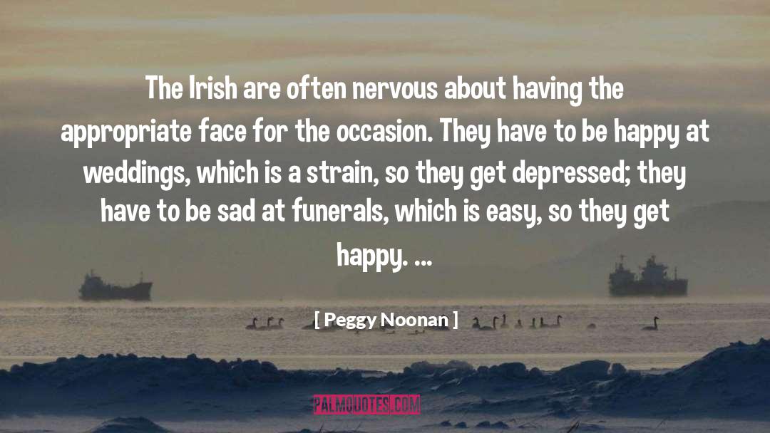 Funerals quotes by Peggy Noonan