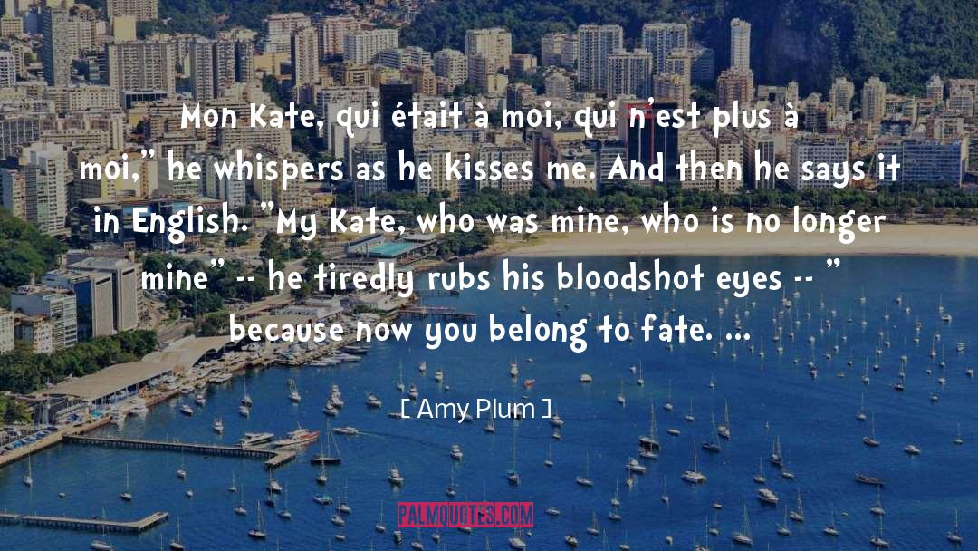 Funeste In English quotes by Amy Plum