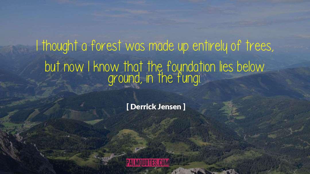 Fungi quotes by Derrick Jensen