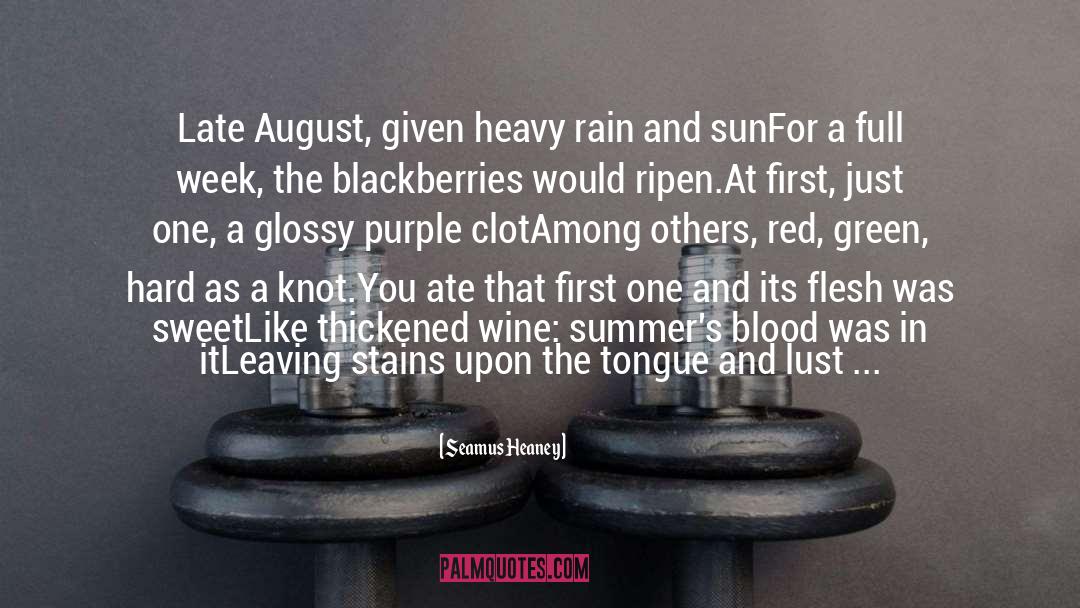 Fungus quotes by Seamus Heaney