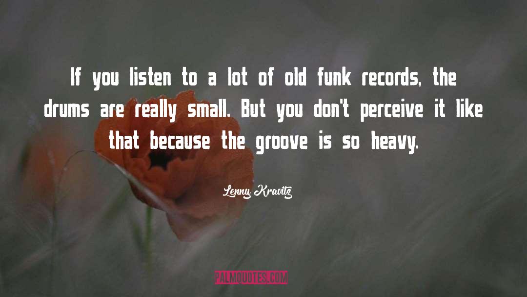 Funk quotes by Lenny Kravitz