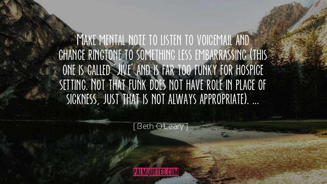 Funk quotes by Beth O'Leary