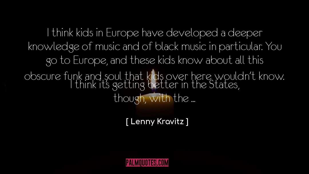 Funk quotes by Lenny Kravitz