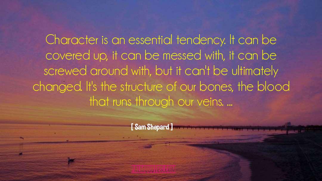 Funky Bones quotes by Sam Shepard