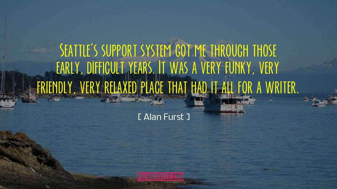 Funky quotes by Alan Furst