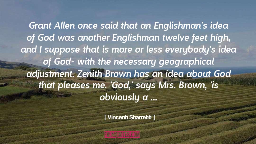 Funniest Mrs Brown quotes by Vincent Starrett