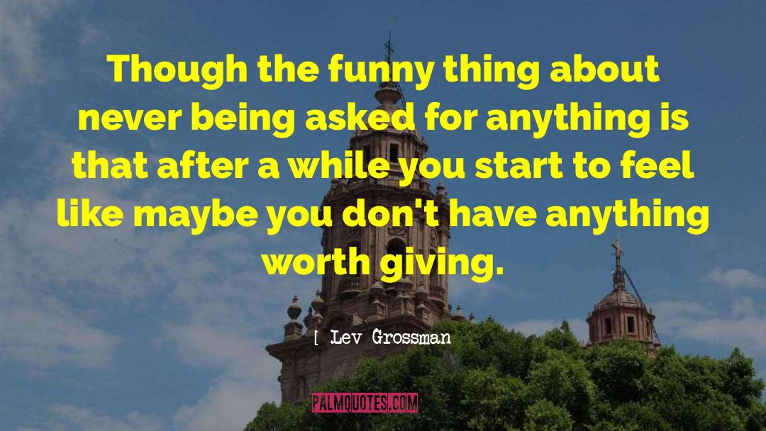 Funny Aging quotes by Lev Grossman