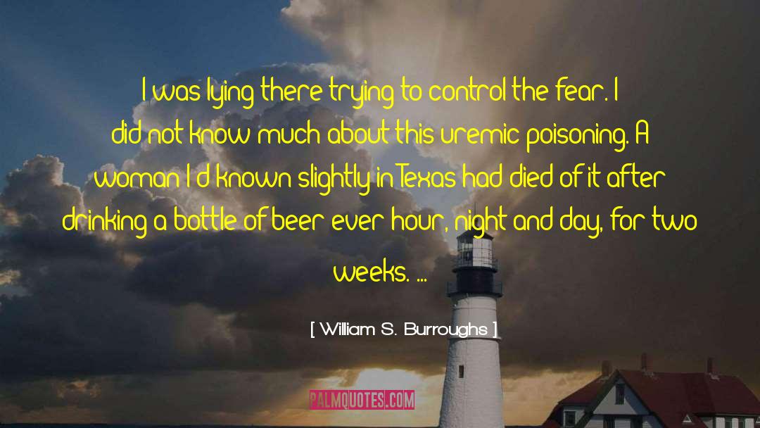 Funny Beer Drinking quotes by William S. Burroughs
