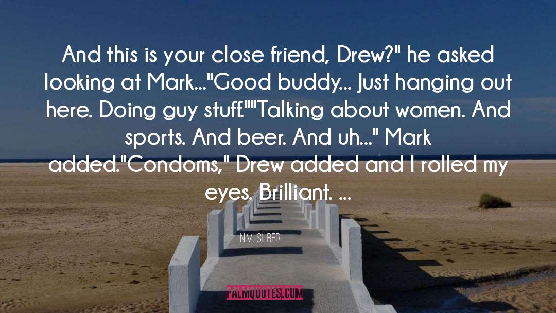 Funny Beer quotes by N.M. Silber