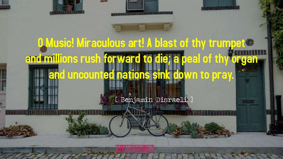 Funny Blast quotes by Benjamin Disraeli