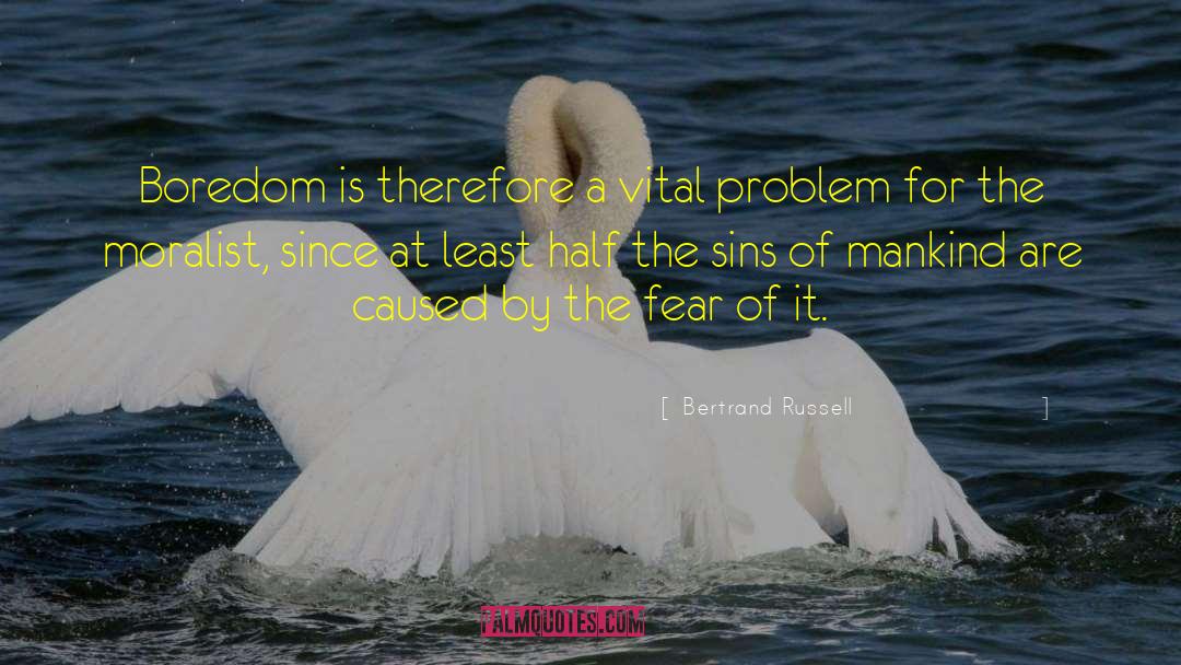 Funny Boredom quotes by Bertrand Russell