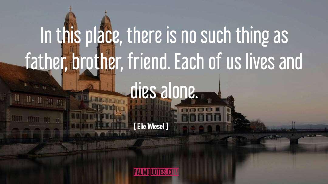 Funny Brother quotes by Elie Wiesel