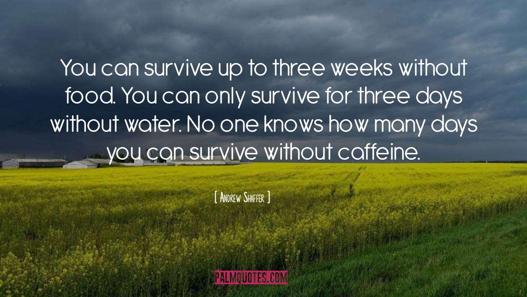 Funny Caffeine quotes by Andrew Shaffer