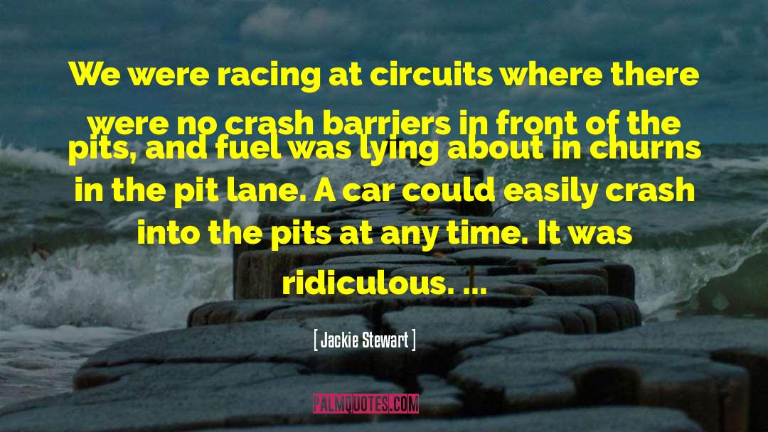 Funny Car Racing quotes by Jackie Stewart
