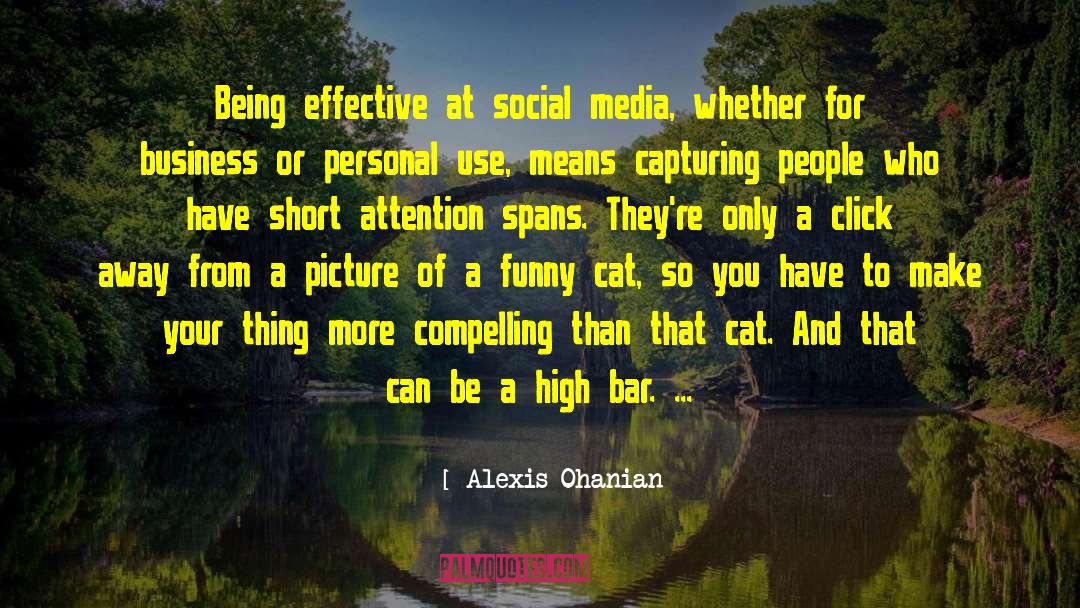 Funny Cat quotes by Alexis Ohanian