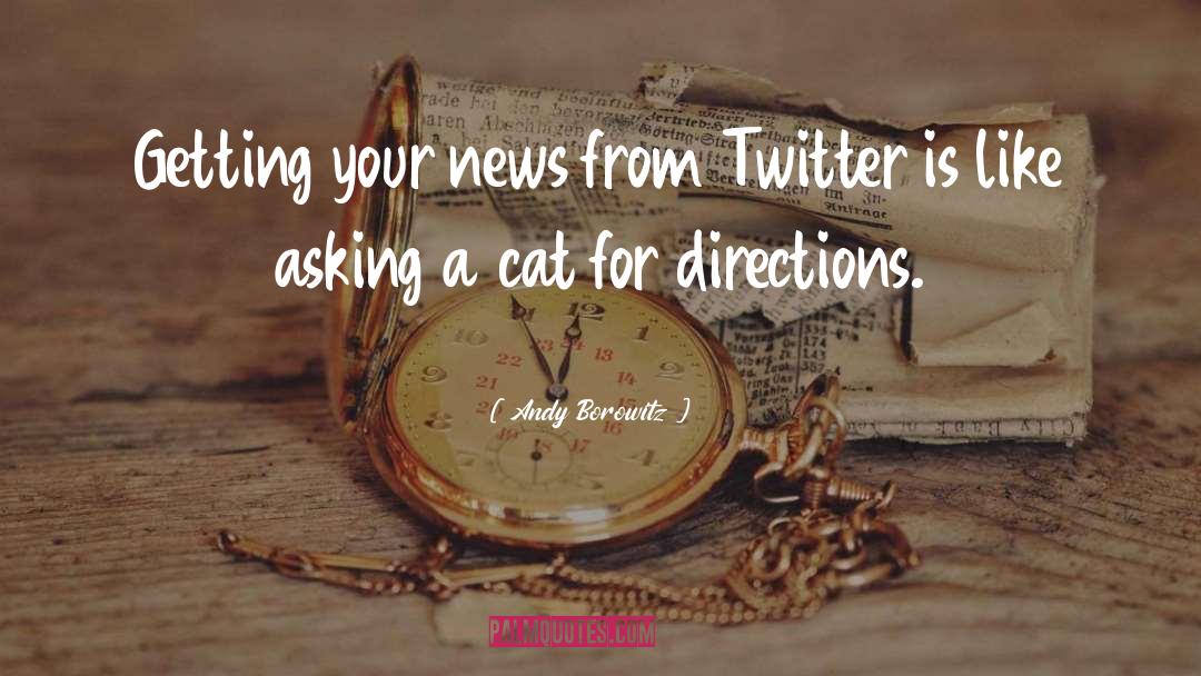 Funny Cat quotes by Andy Borowitz