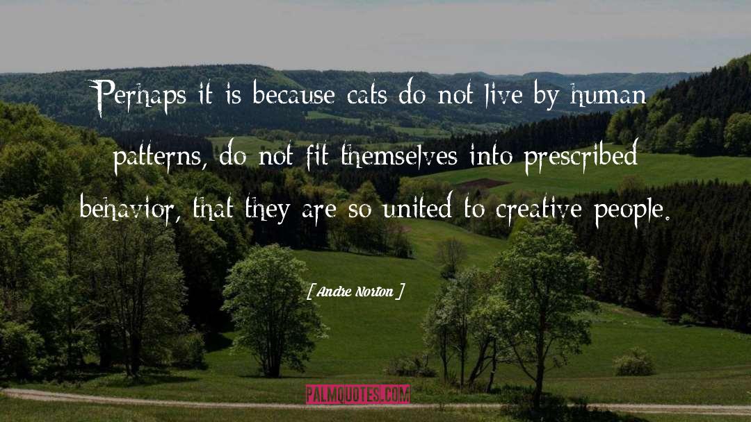 Funny Cat quotes by Andre Norton