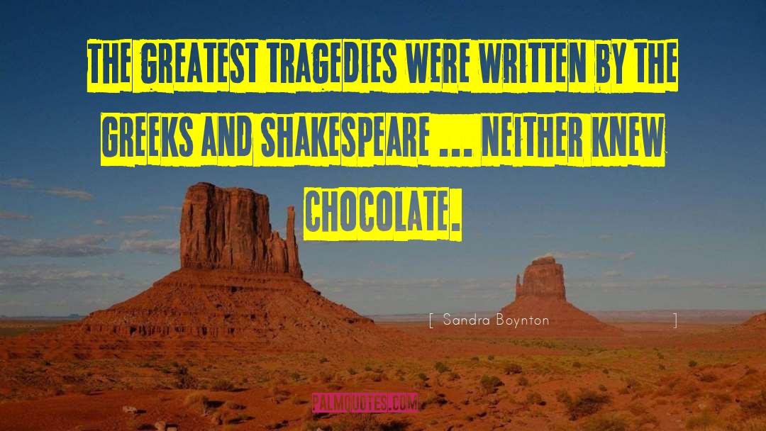 Funny Chocolate quotes by Sandra Boynton