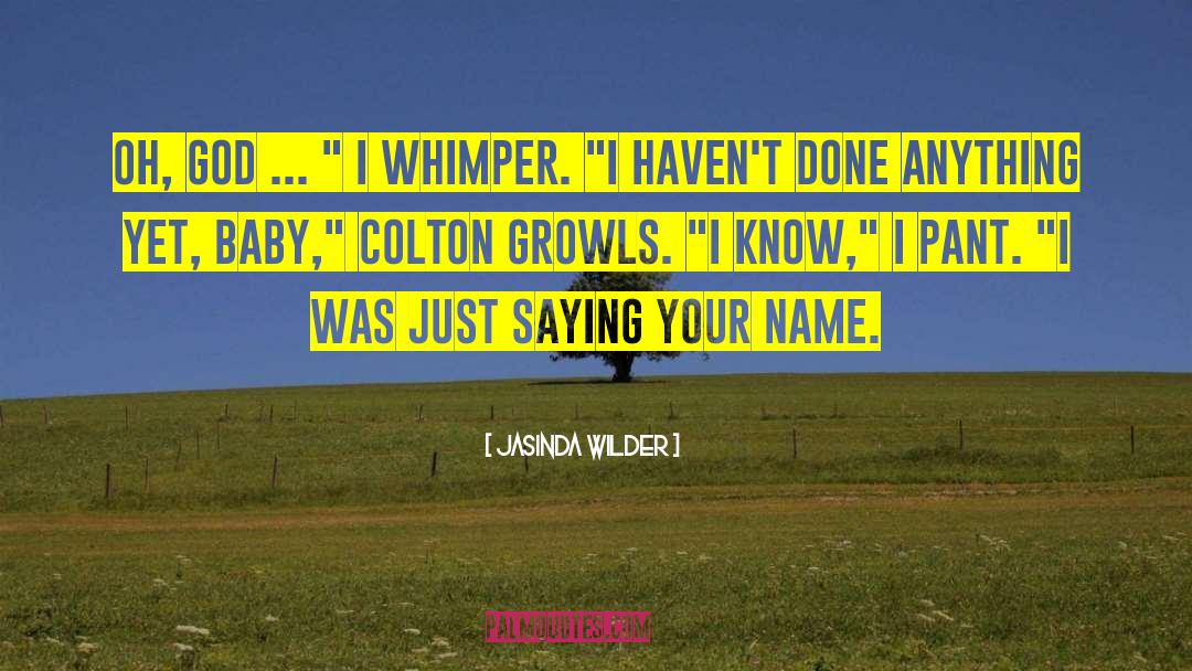 Funny Comebacks quotes by Jasinda Wilder