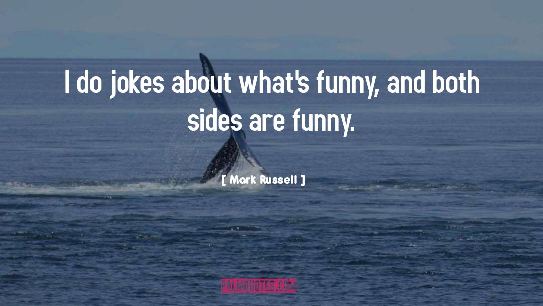 Funny Contemplating quotes by Mark Russell