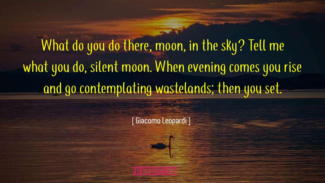 Funny Contemplating quotes by Giacomo Leopardi