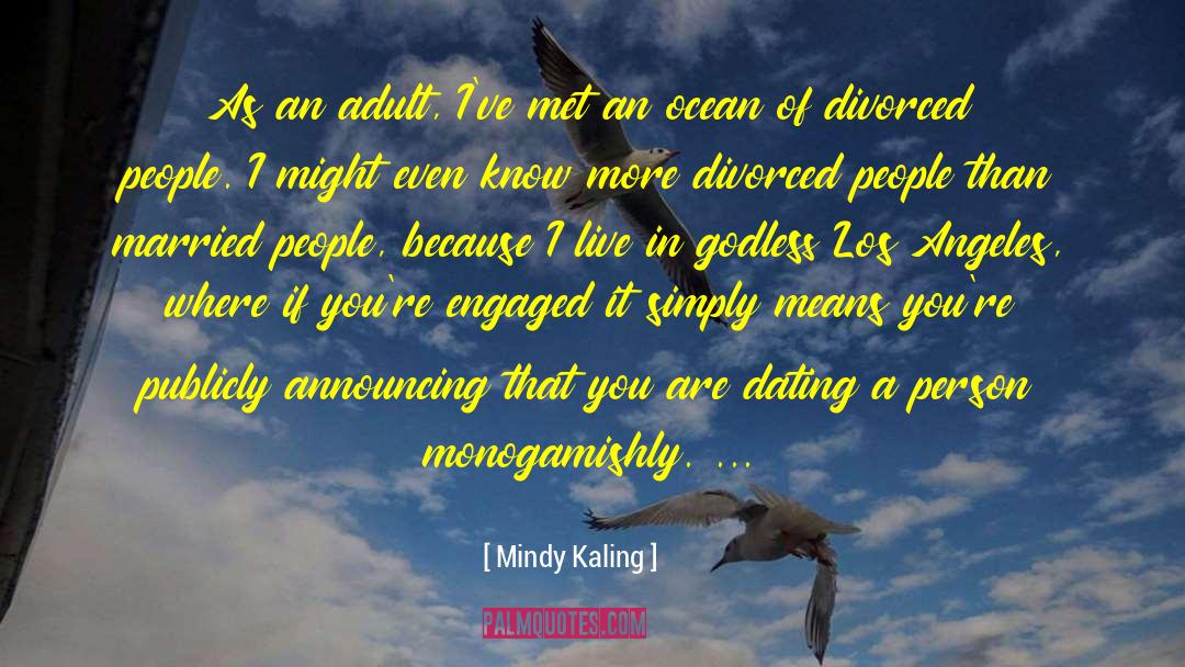 Funny Dating quotes by Mindy Kaling