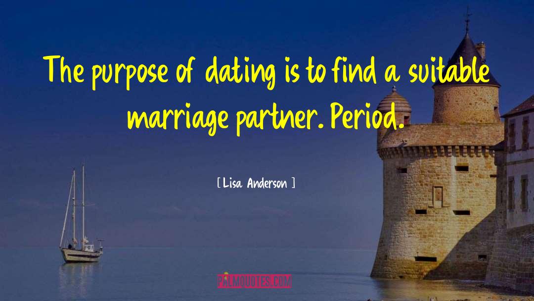 Funny Dating quotes by Lisa Anderson