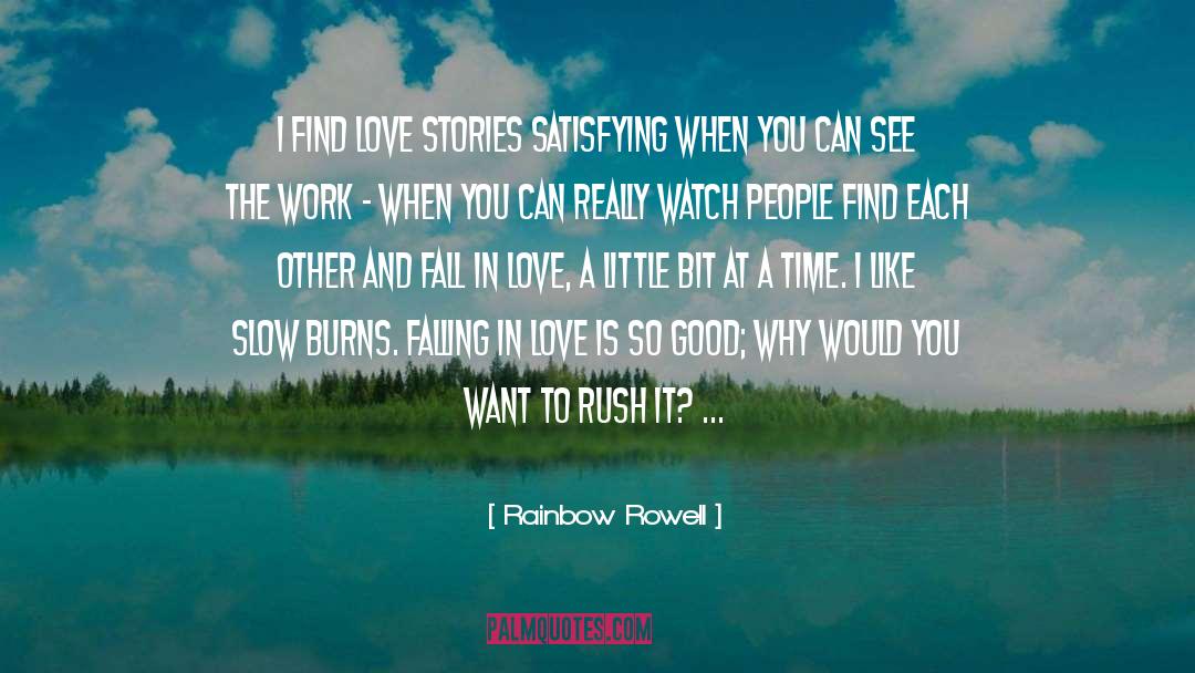 Funny Falling In Love quotes by Rainbow Rowell