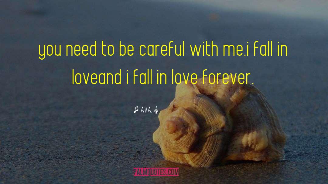 Funny Falling In Love quotes by AVA.
