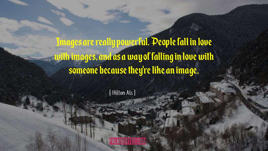 Funny Falling In Love quotes by Hilton Als