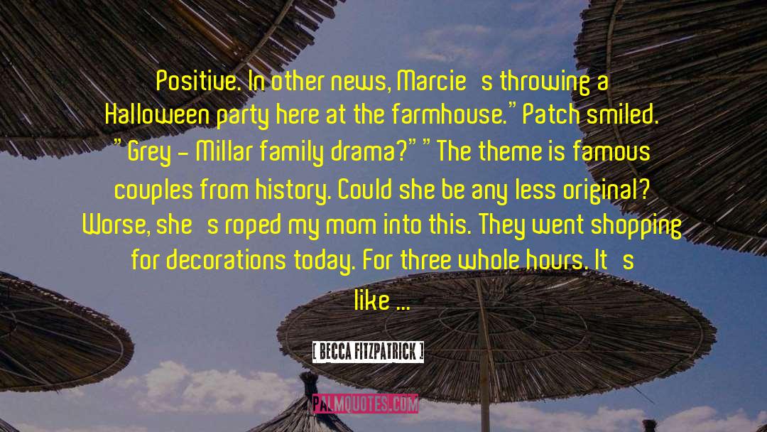 Funny Family Reunion quotes by Becca Fitzpatrick