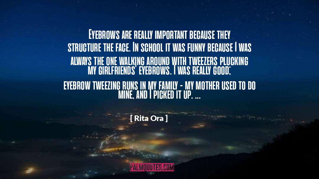 Funny Family Reunion quotes by Rita Ora