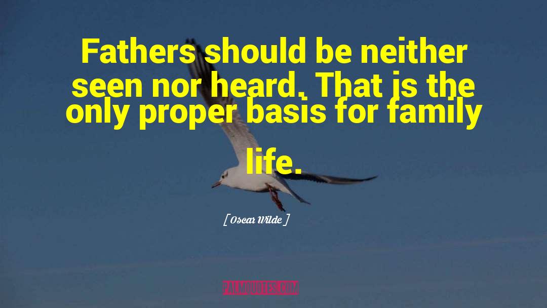 Funny Father quotes by Oscar Wilde