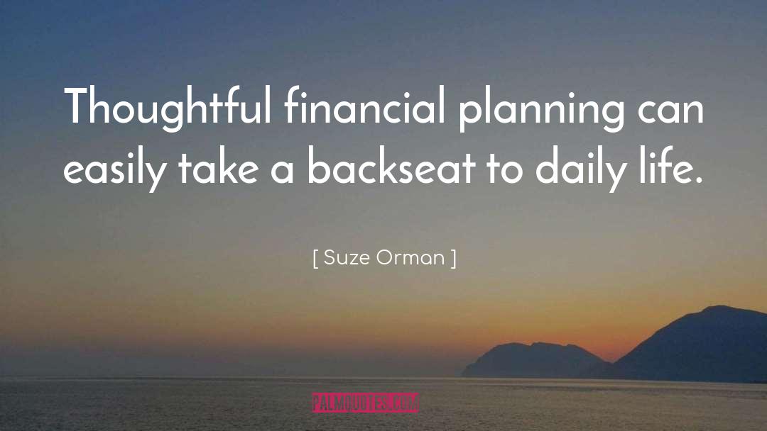 Funny Financial Planning quotes by Suze Orman