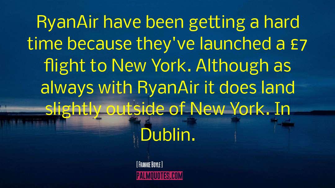 Funny Flight quotes by Frankie Boyle