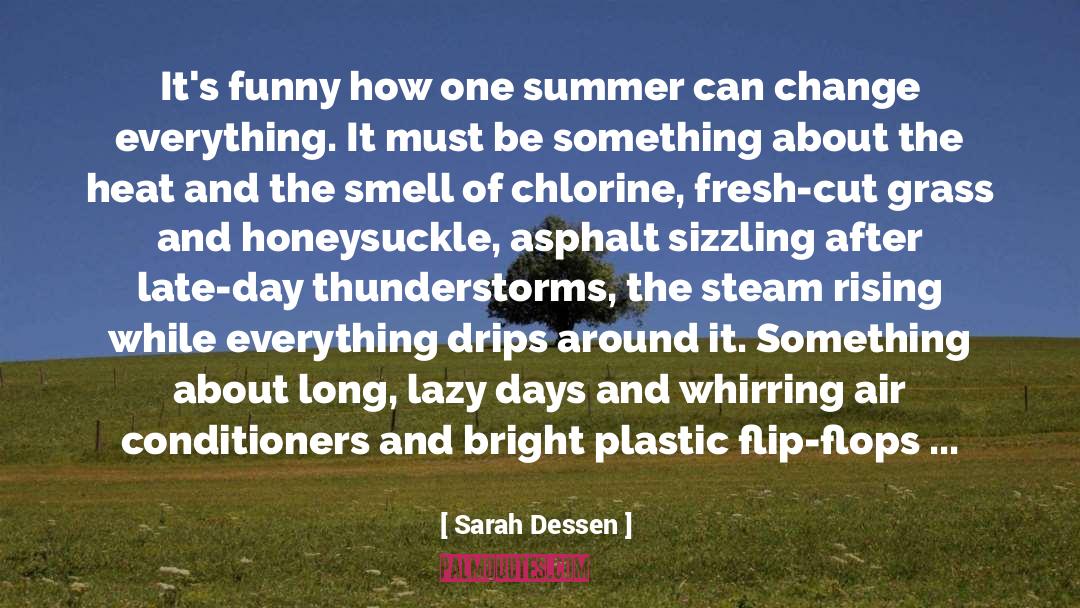Funny Flip Flops quotes by Sarah Dessen
