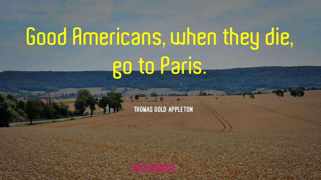 Funny Food quotes by Thomas Gold Appleton