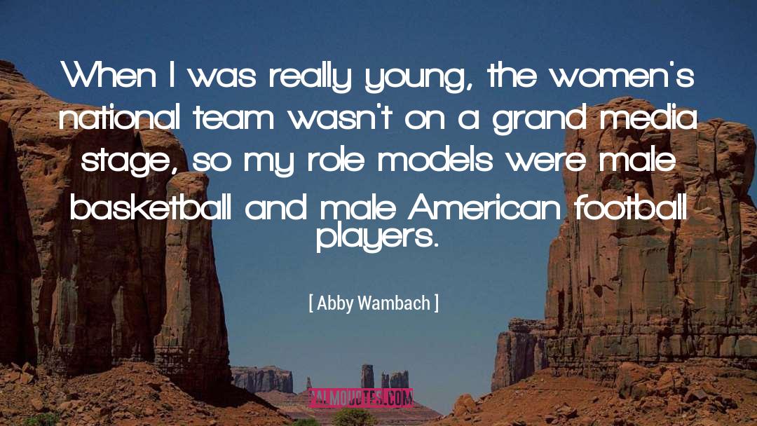 Funny Football Team quotes by Abby Wambach