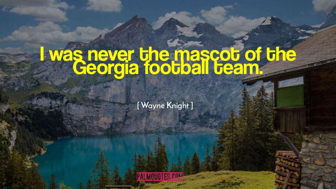 Funny Football Team quotes by Wayne Knight