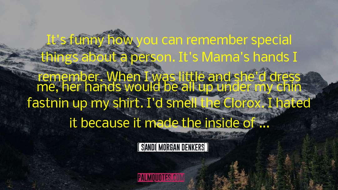 Funny Funny Stuff quotes by Sandi Morgan Denkers